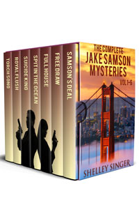 Jake Samson Mysteries boxset by Shelly Singer
