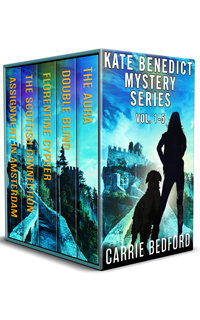 Kate Benedict Mystery Series boxset Paranormal Mystery by Carrie Bedford