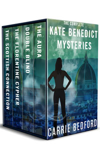 Kate Benedict Mysteries boxset Mystery by Carrie Bedford
