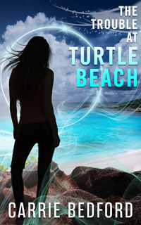 The Trouble at Turtle Beach Paranormal Mystery by Carrie Bedford